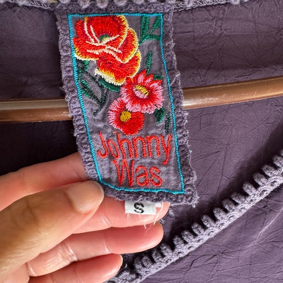 Womens Johnny Was Embroidered Tunic Blouse Size Small - Picture 4 of 7